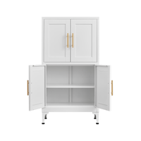 “Deluxe White Storage Cabinet – spacious, modern storage cabinet in crisp white, perfect for organizing any room in style – Hot Deal Warehouse home furniture”

