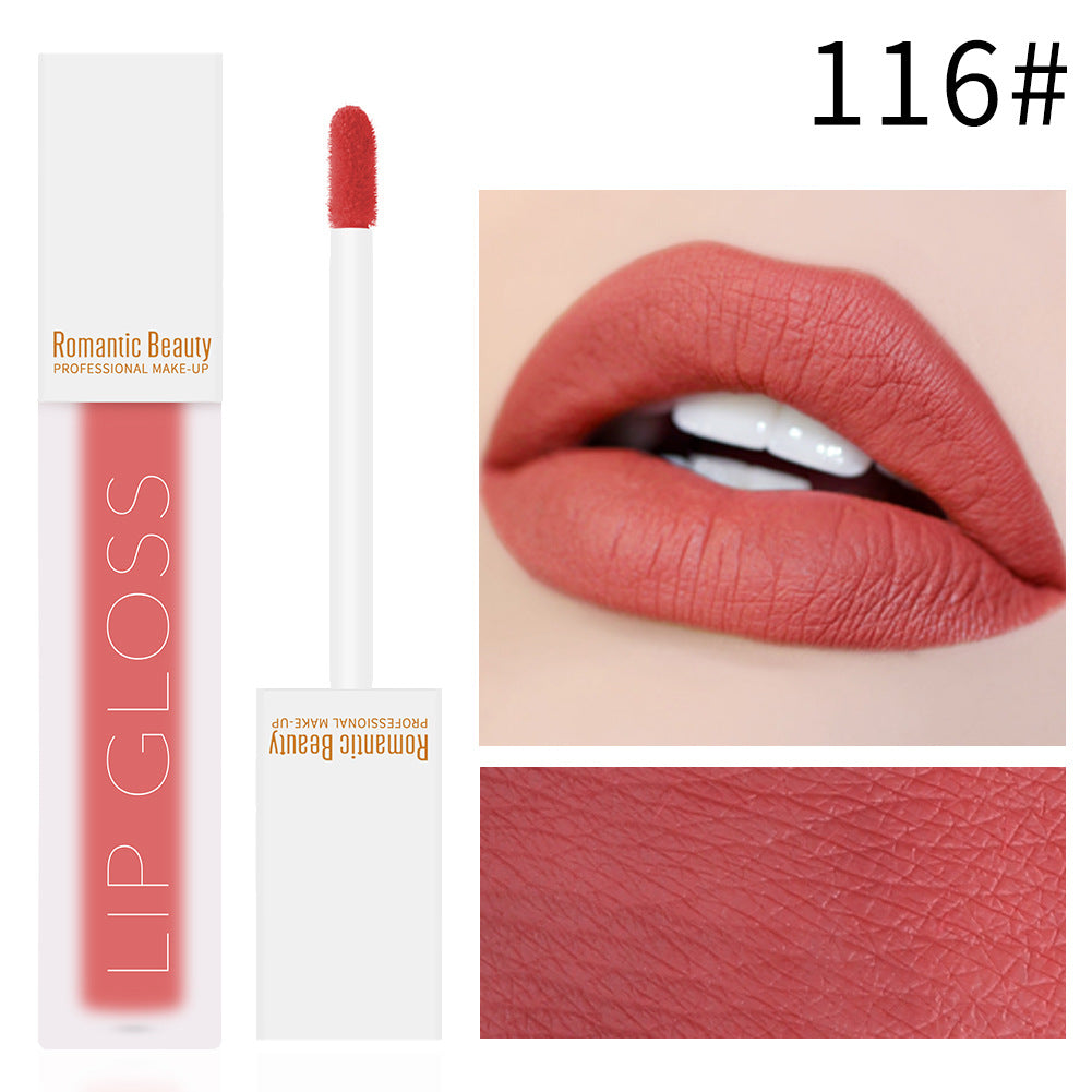 Romantic Beauty Velvet Matte Lip Glaze