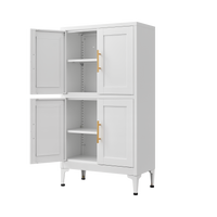 “Deluxe White Storage Cabinet – spacious, modern storage cabinet in crisp white, perfect for organizing any room in style – Hot Deal Warehouse home furniture”
