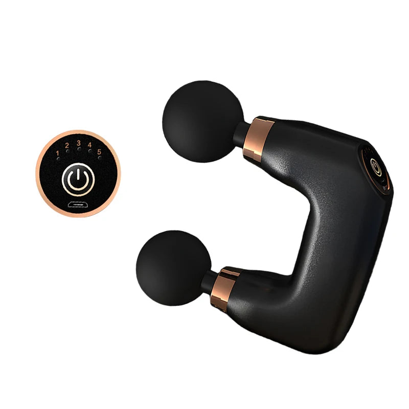 “Double Head Muscle Massage Gun – powerful handheld massager with dual heads for deep muscle relief and relaxation, perfect for post-workout recovery – Hot Deal Warehouse wellness”
