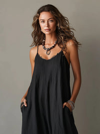 relaxed jumpsuit wide leg women