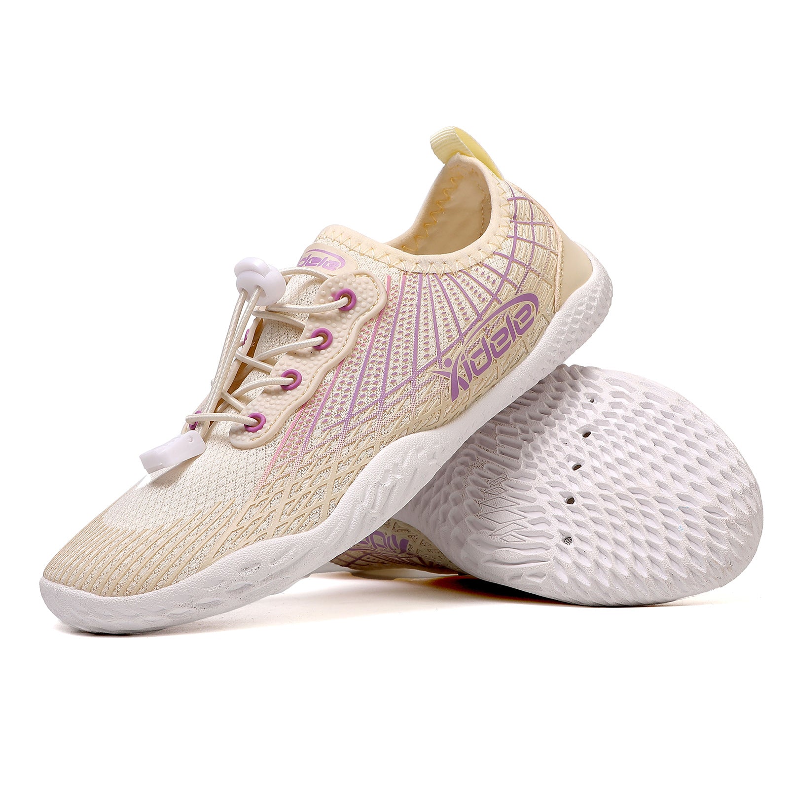 Versatile outdoor swimming and beach yoga shoes with breathable mesh, flexible sole, and quick-drying capabilities, perfect for active lifestyles.








