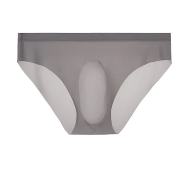 Men’s ice silk seamless underwear with 3D pouch – breathable and smooth fit

