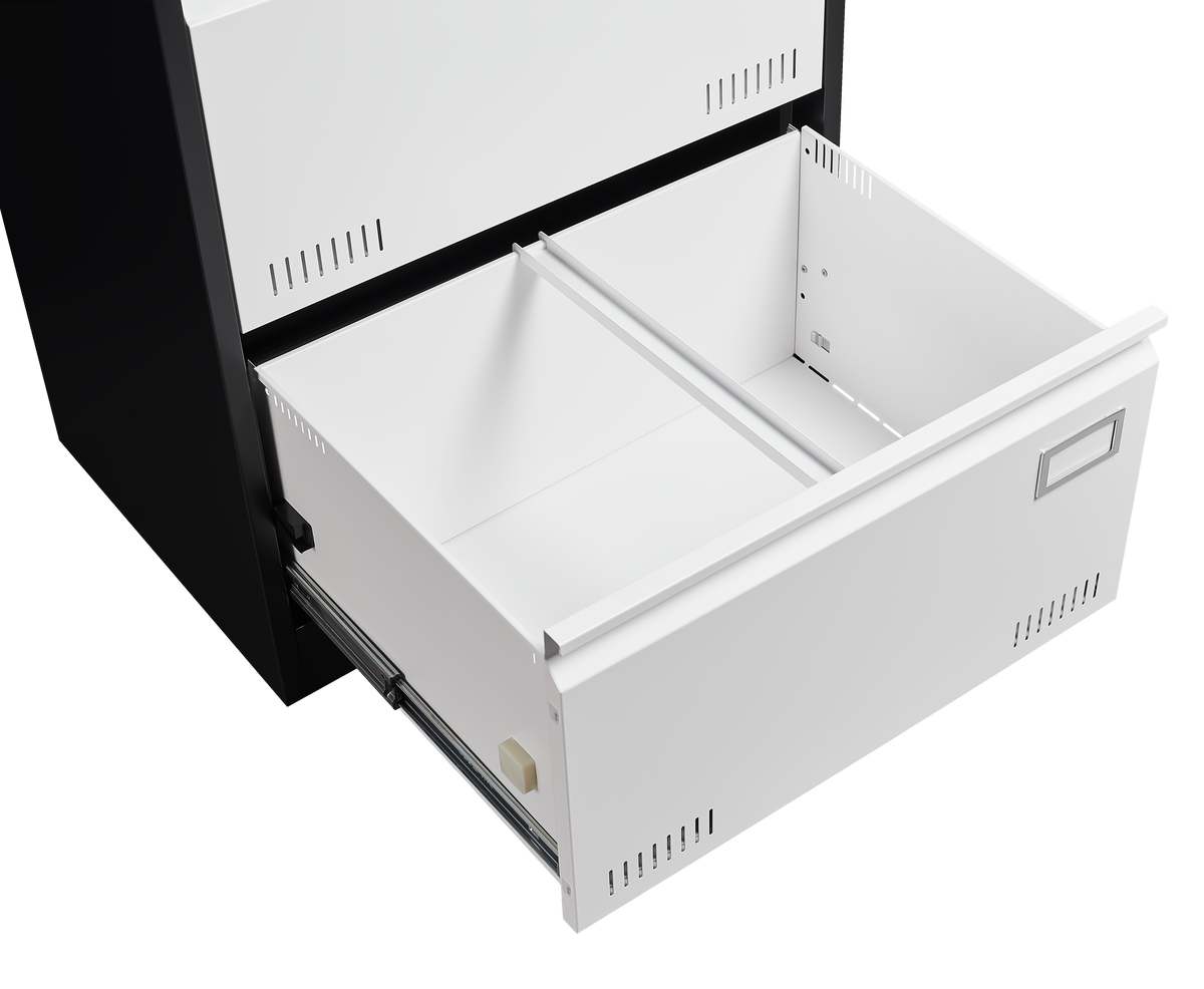 “2 drawer metal lateral file cabinet with lock – secure, durable office storage for documents and files – Hot Deal Warehouse office furniture”

