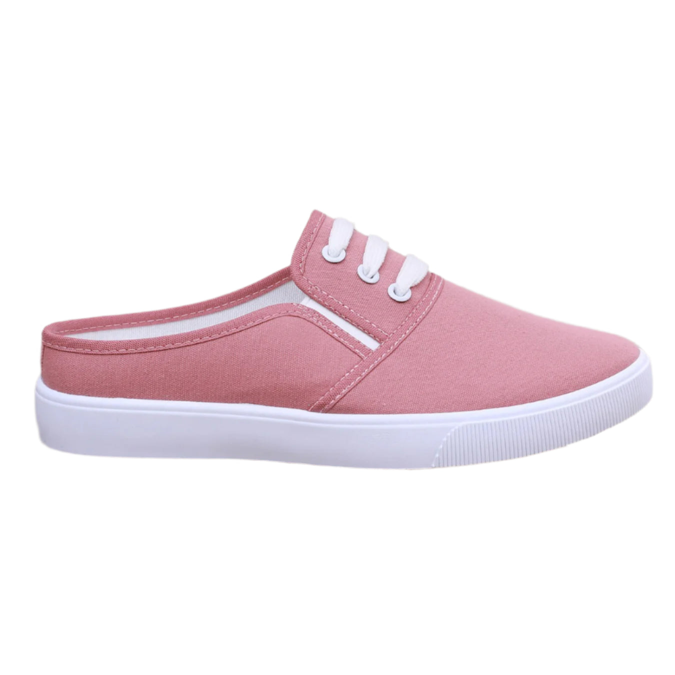 Comfortable slip-on canvas shoes for women with a flat sole, breathable upper, and versatile style, perfect for casual outings.








