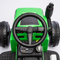 “12V kids electric ride on tractor – battery-powered toy vehicle with realistic design for outdoor play – Hot Deal Warehouse toys”

