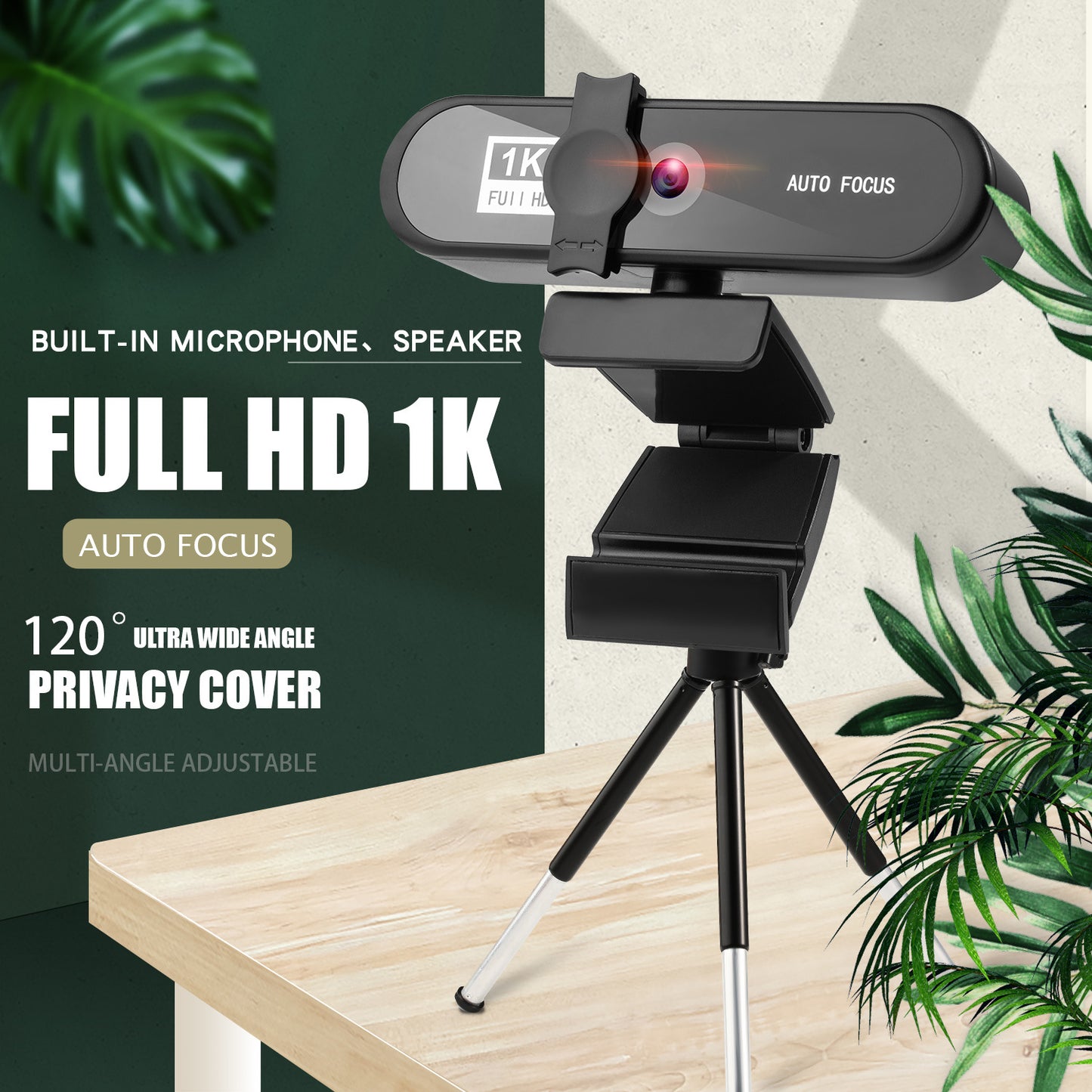 “4K beauty auto focus USB webcam – ultra high-definition webcam with auto focus and beauty enhancement for streaming and video calls – Hot Deal Warehouse electronics”


