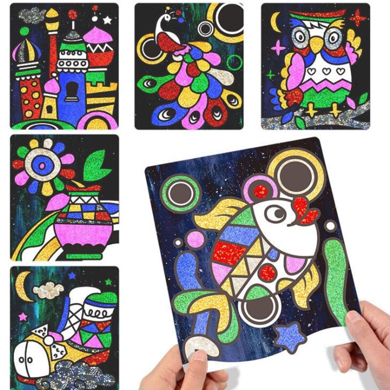 “DIY Cartoon Magic Transfer Painting Kit – creative art kit for kids with fun cartoon designs, perfect for hands-on crafting and imaginative play – Hot Deal Warehouse crafts & toys”
