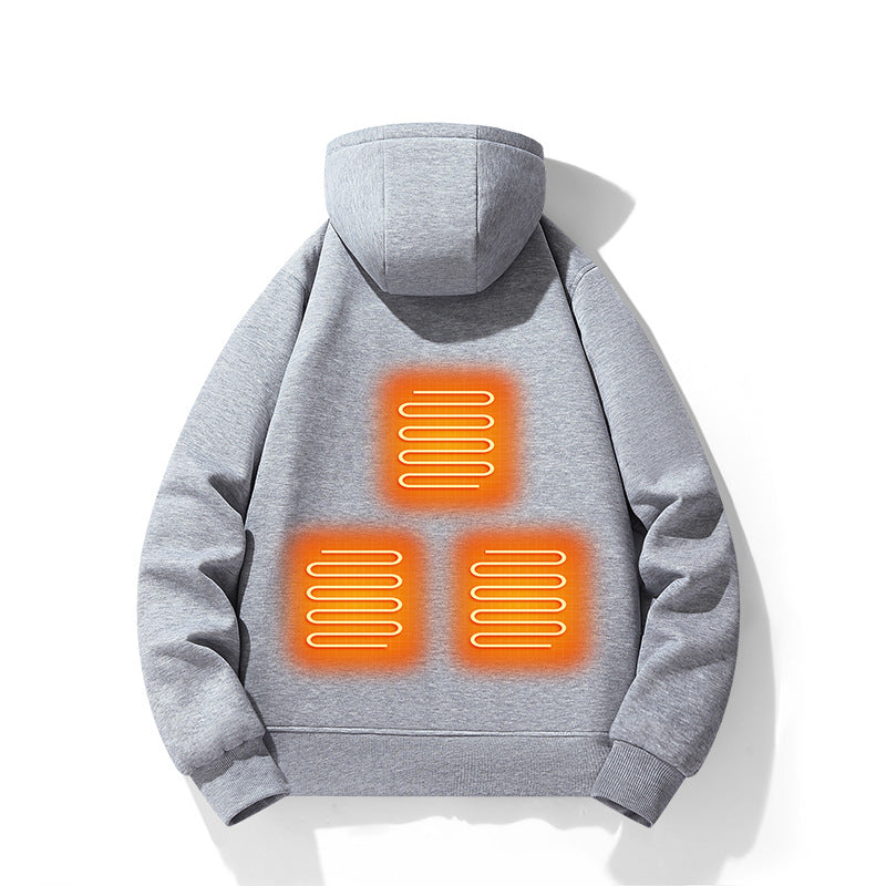 “Blade Heating Hoodie – unisex heated hoodie with adjustable warmth for cold weather comfort, perfect for outdoor activities – Hot Deal Warehouse apparel”


