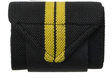 "Pair of durable weight lifting straps designed to enhance grip and support during weightlifting exercises. The straps are made from strong, reinforced fabric with a padded interior for comfort, helping to secure the barbell and reduce strain on the hands and wrists."