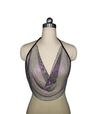 Women's backless going-out top