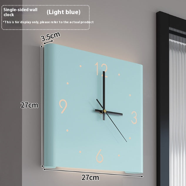 Creative Wall Sticker Angle Clock – Modern 3D DIY Silent Wall Clock for Living Room or Office


