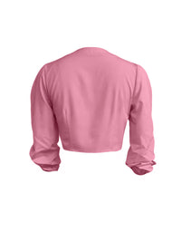 Lucy Cropped Blouse Hot Deal Warehouse