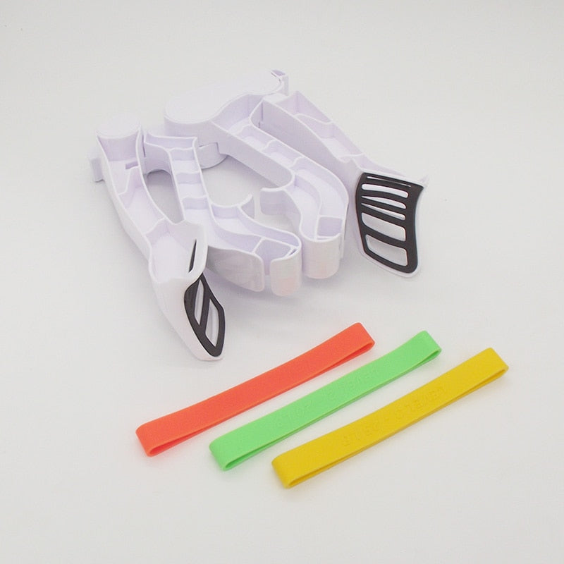 Useful Armor upper body and hand grip strength trainer, featuring adjustable resistance for improving grip strength, forearm, and upper body muscles during strength training exercises