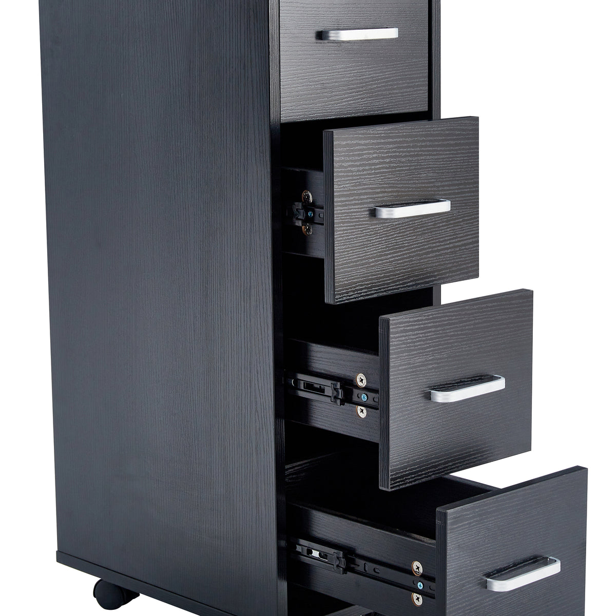 Home office computer desk with a spacious work surface and built-in drawers for storage. Features a modern design with sturdy construction, offering ample space for a computer, office supplies, and personal items, perfect for creating an organized and productive workspace