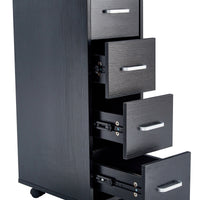 Home office computer desk with a spacious work surface and built-in drawers for storage. Features a modern design with sturdy construction, offering ample space for a computer, office supplies, and personal items, perfect for creating an organized and productive workspace