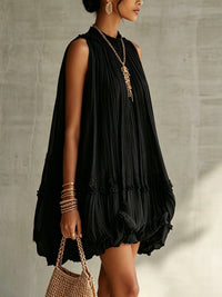 summer pleated dress women online