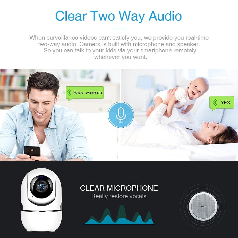 “1080P cloud IP security surveillance camera – wireless smart camera for home and business monitoring – Hot Deal Warehouse electronics”



