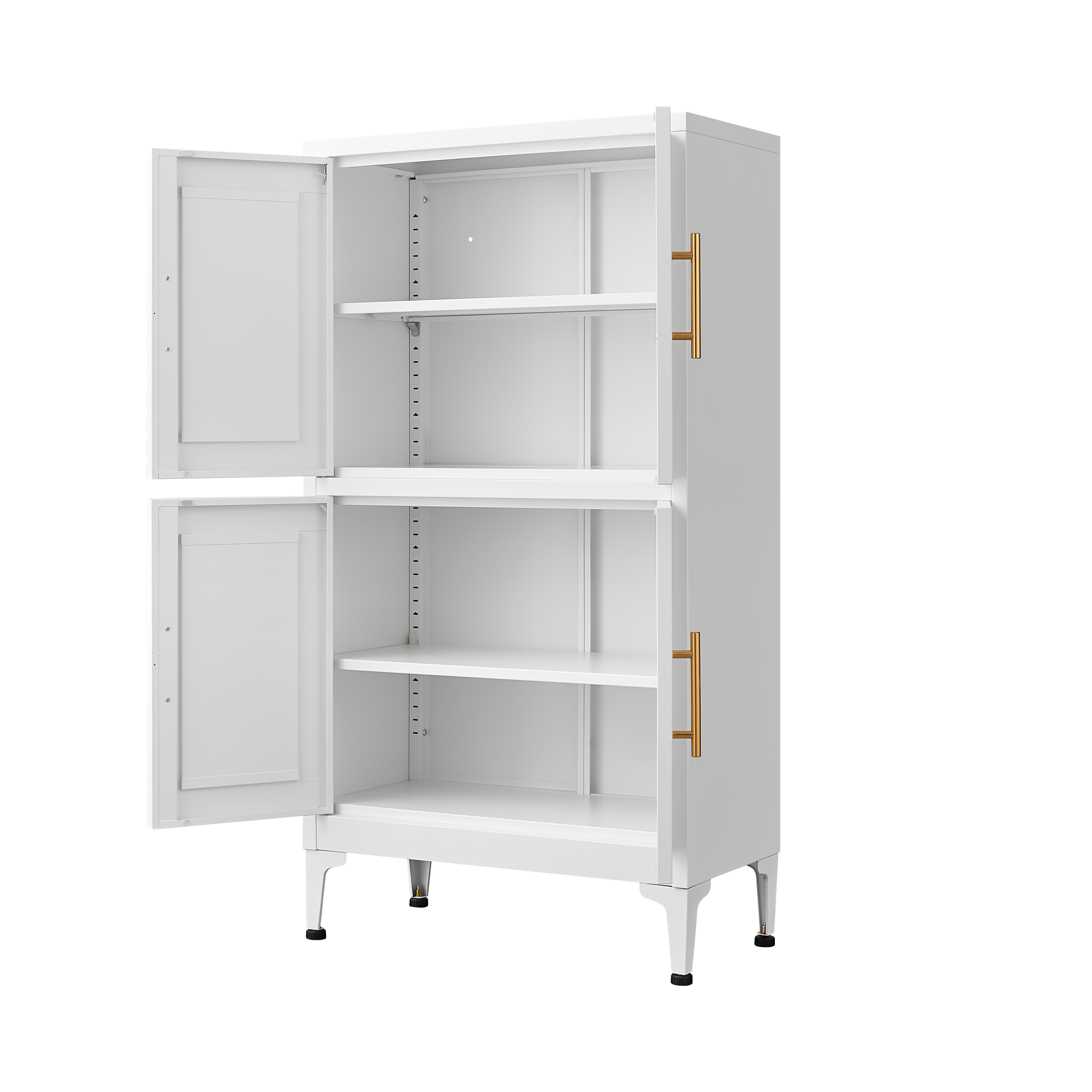 “Deluxe White Storage Cabinet – spacious, modern storage cabinet in crisp white, perfect for organizing any room in style – Hot Deal Warehouse home furniture”
