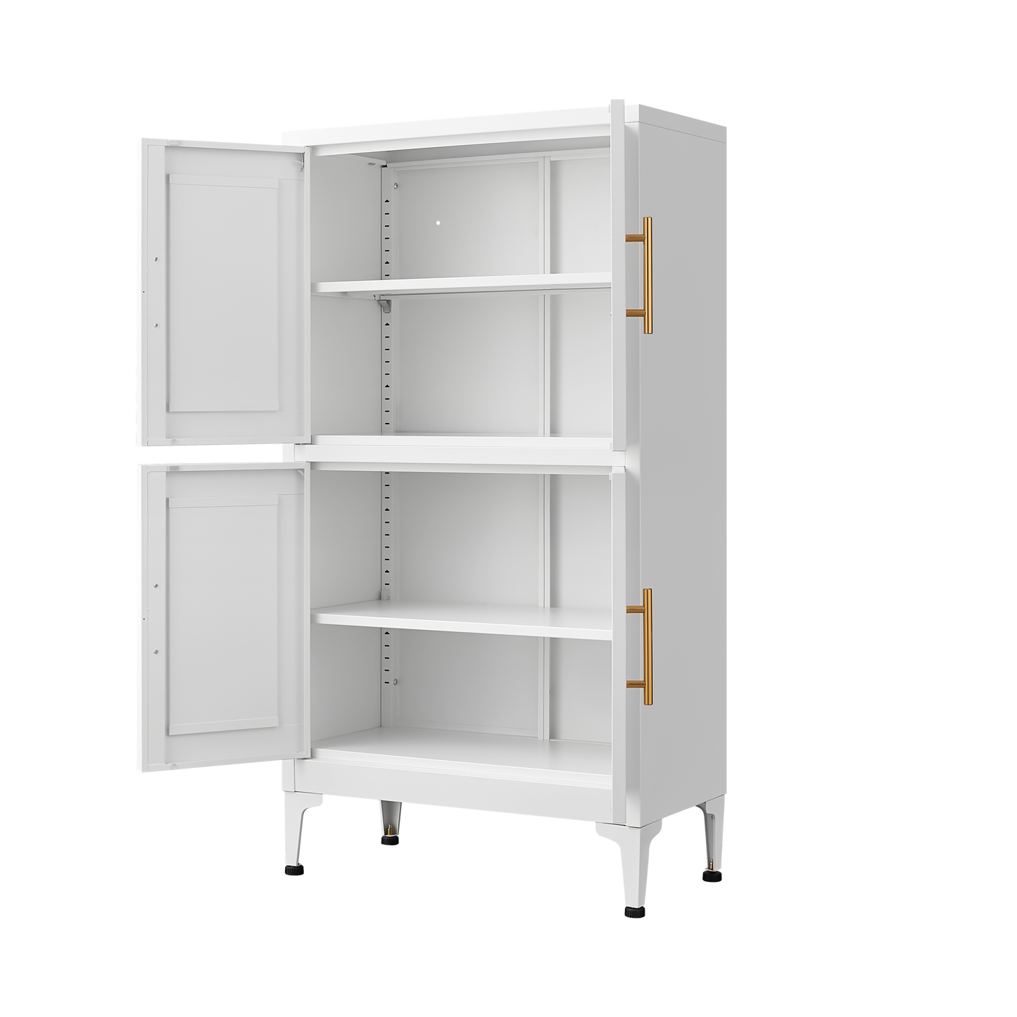 “Deluxe White Storage Cabinet – spacious, modern storage cabinet in crisp white, perfect for organizing any room in style – Hot Deal Warehouse home furniture”
