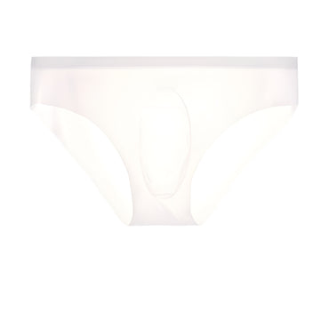 Men’s ice silk seamless underwear with 3D pouch – breathable and smooth fit

