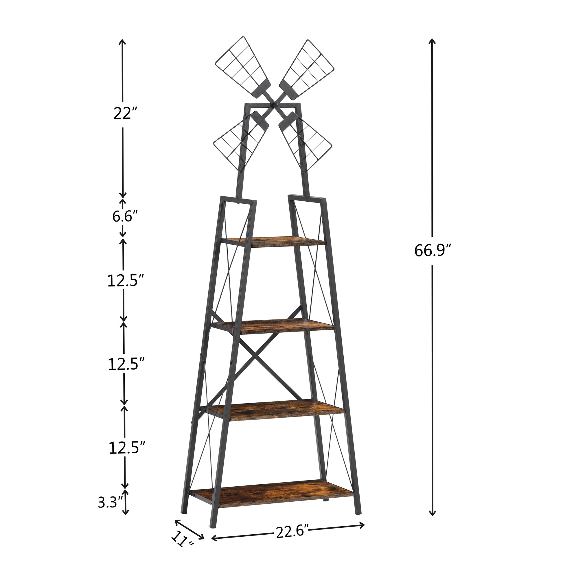 “4 tier narrow bookshelf – space-saving vertical shelving unit for books, décor, and storage – Hot Deal Warehouse furniture”

