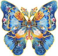 Mystic Mandala 200-piece jigsaw puzzle with intricate, colorful circular mandala artwork.








