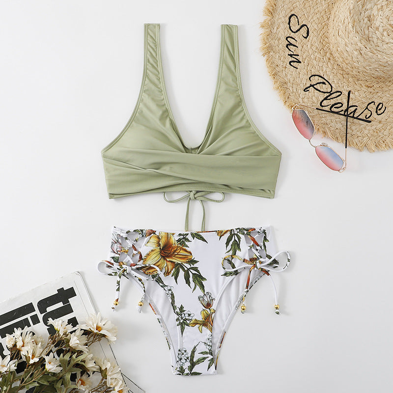 Summer Daze Printed Bikini Hot Deal Warehouse