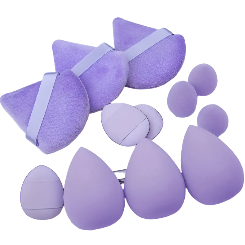 “12-piece makeup sponge blender beauty egg set – soft, reusable sponges for flawless foundation and blending – Hot Deal Warehouse beauty tools”

