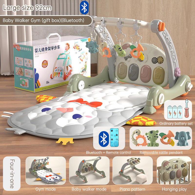 “4 in 1 baby walker – multifunctional walker, rocker, and activity center for infant development and play – Hot Deal Warehouse baby essentials”

