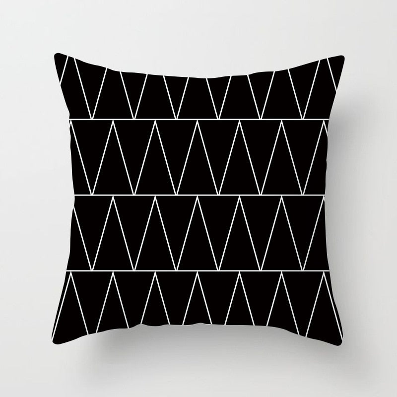 Geometric Cushion Cover