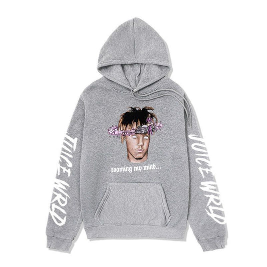 Men’s autumn winter hoodie – rapper-inspired streetwear jacket with bold graphic print.

