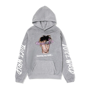 Men’s autumn winter hoodie – rapper-inspired streetwear jacket with bold graphic print.

