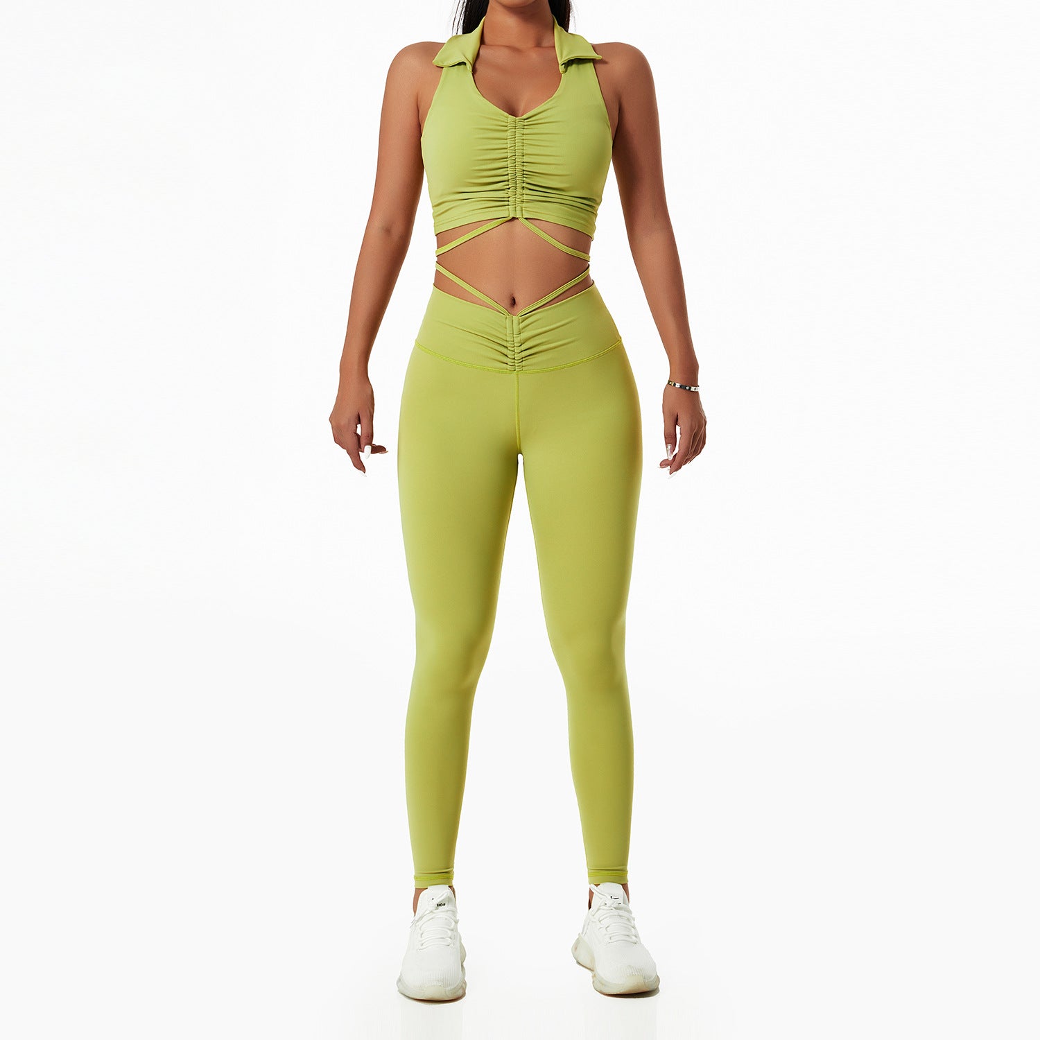 “Activated Gym Set – women’s seamless activewear set for high-performance workouts, includes top and leggings – Hot Deal Warehouse fitness apparel”


