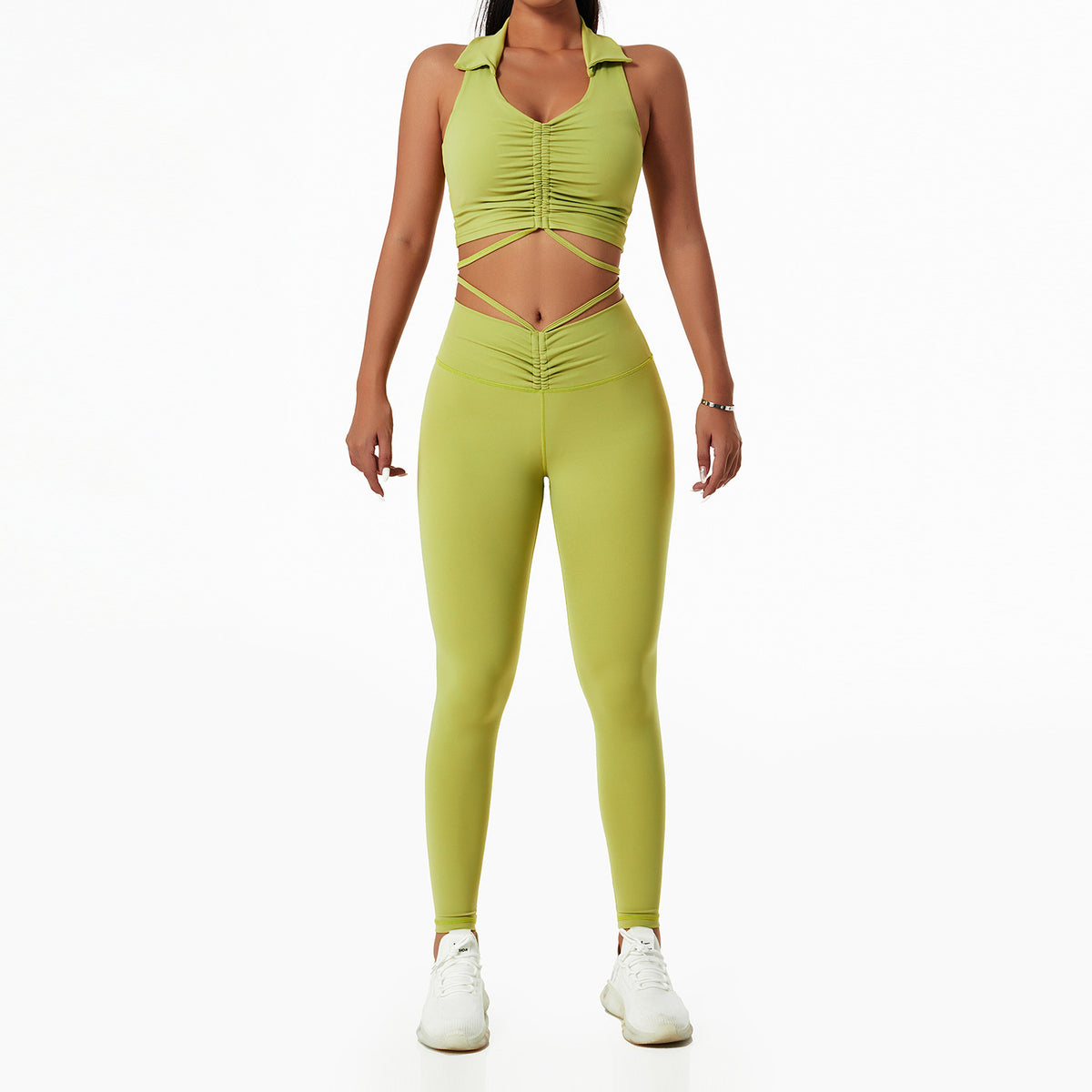 “Activated Gym Set – women’s seamless activewear set for high-performance workouts, includes top and leggings – Hot Deal Warehouse fitness apparel”


