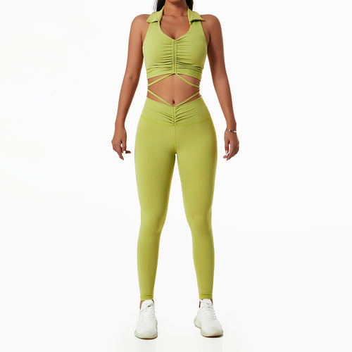 “Activated Gym Set – women’s seamless activewear set for high-performance workouts, includes top and leggings – Hot Deal Warehouse fitness apparel”


