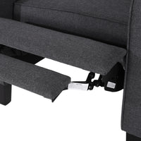 “Adina Push Back Chair – stylish, comfortable reclining accent chair for living room or office – Hot Deal Warehouse furniture”

