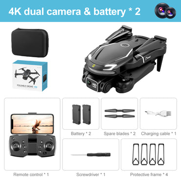 V88 UAV 4K dual camera drone, featuring high-definition 4K video recording, front and bottom cameras for versatile shots, and advanced flight stability. Equipped with intelligent flight modes and a long-lasting battery, perfect for aerial photography and outdoor adventures