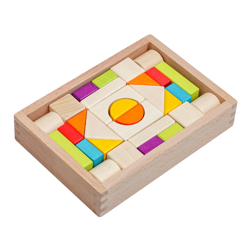 Wooden Building Blocks Hot Deal Warehouse