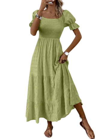 Women's casual short-sleeve dress