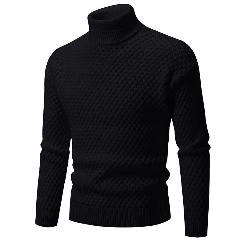 Men's Turtleneck Sweater Knitwear, Cozy, Slim Fit, Warm and Stylish Design