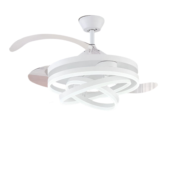 “Cirque Electric Fan Chandelier – modern ceiling fixture combining stylish chandelier lighting with a quiet electric fan, perfect for living rooms and bedrooms – Hot Deal Warehouse lighting”


