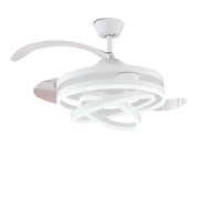 “Cirque Electric Fan Chandelier – modern ceiling fixture combining stylish chandelier lighting with a quiet electric fan, perfect for living rooms and bedrooms – Hot Deal Warehouse lighting”


