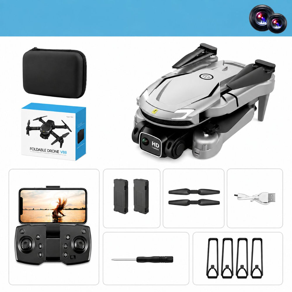 V88 UAV 4K Dual Camera Drone Hot Deal Warehouse