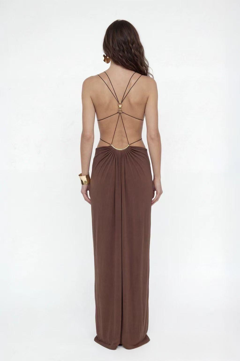 Nightingale Halterneck Dress Hot Deal Warehouse