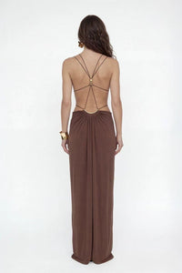 Nightingale Halterneck Dress Hot Deal Warehouse