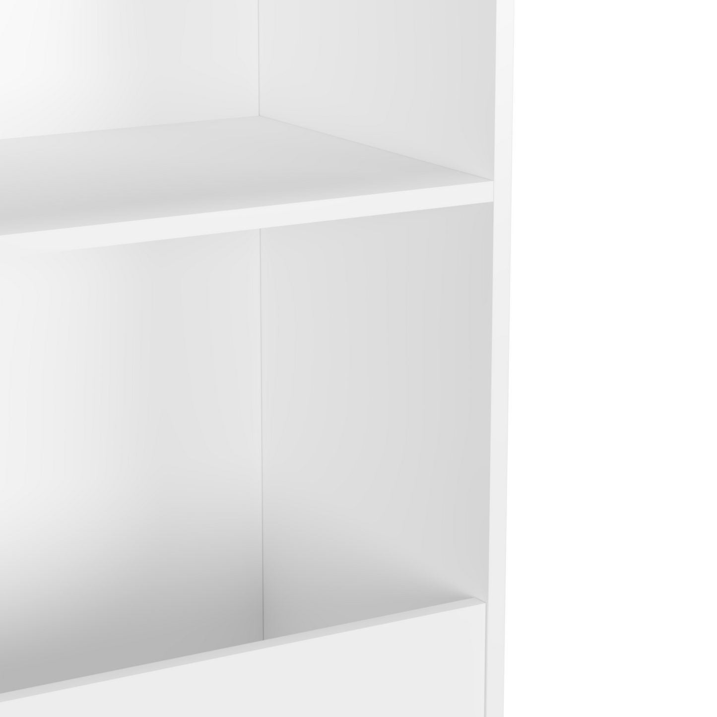 “4-tier bookcase – modern, space-saving shelving unit for books, décor, and storage – Hot Deal Warehouse furniture”

