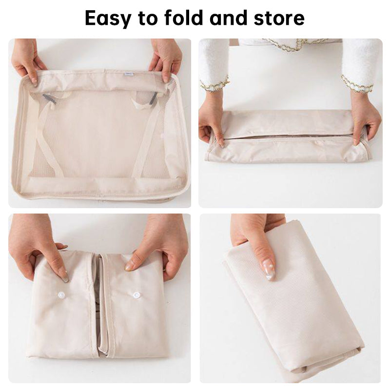 7Pcs Travel Packing Cubes, Luggage Organizer Set with Shoe Bag for Clothes Storage Hot Deal Warehouse