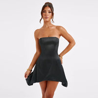 “Cassie Tube Bow Dress – women’s elegant strapless dress featuring a statement bow detail, perfect for parties and special occasions – Hot Deal Warehouse fashion”

