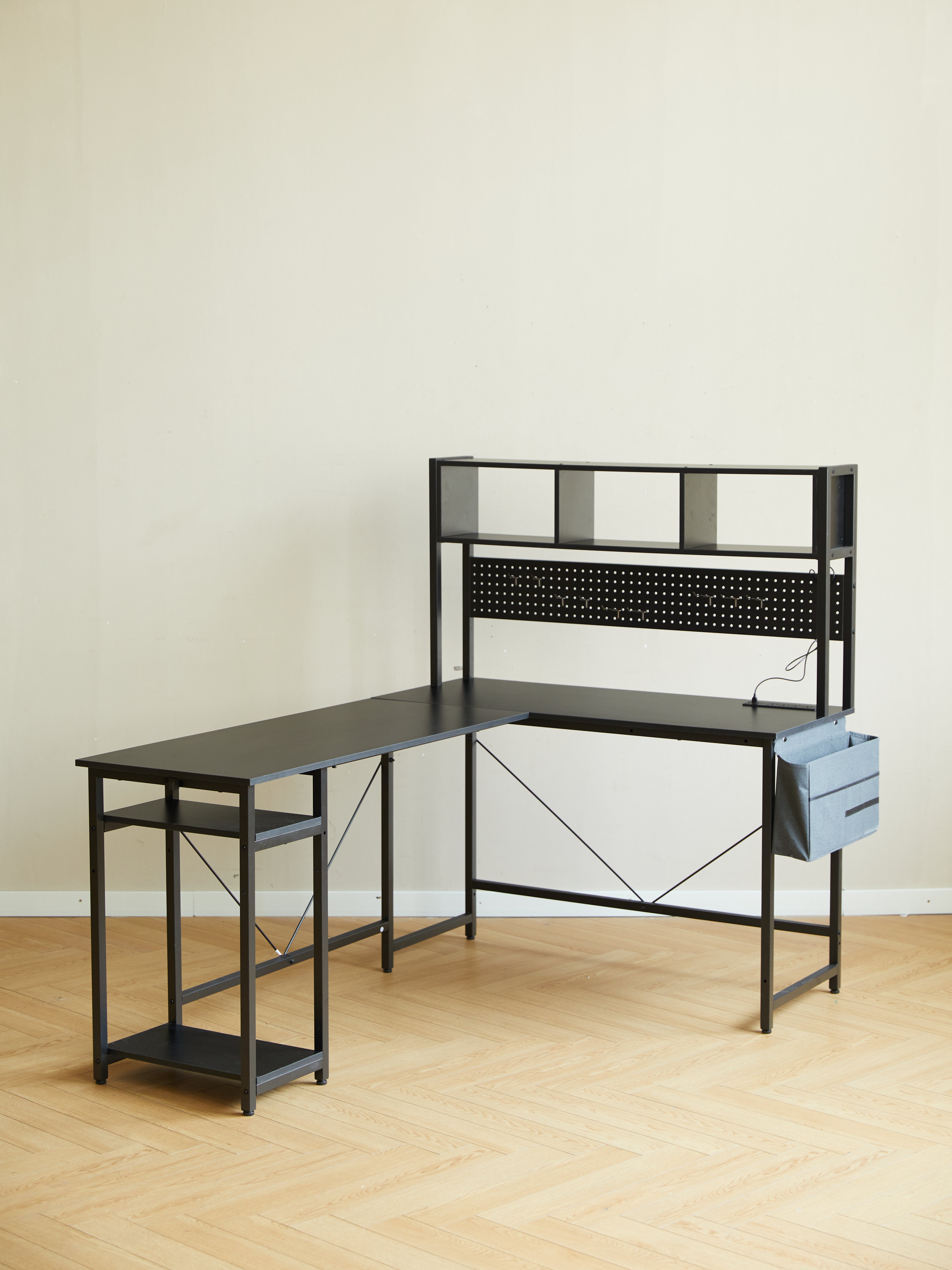 “94.5 inch L shaped gaming desk – spacious, ergonomic workstation for gamers and home office setups – Hot Deal Warehouse furniture”

